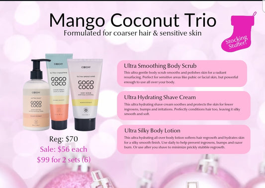 Mango Coconut Trio